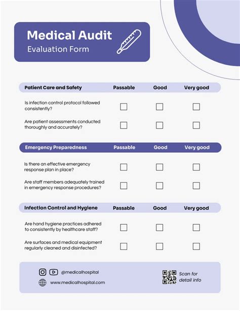 Simple Purple Audit Form Venngage