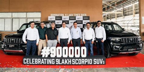 Mahindra Scorpio Celebrates 9 Lakh Production Milestone In India