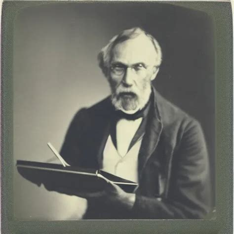 Old Polaroid Depicting A Scientist From The Th Stable Diffusion