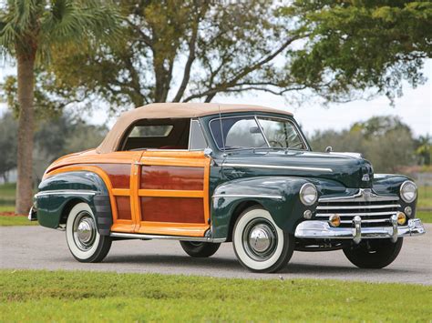 1947 Ford Super Deluxe Sportsman Convertible Amelia Island 2016 Rm