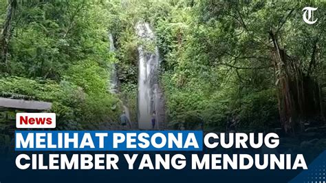 bogor hari  melihat keindahan curug cilember   dikunjungi