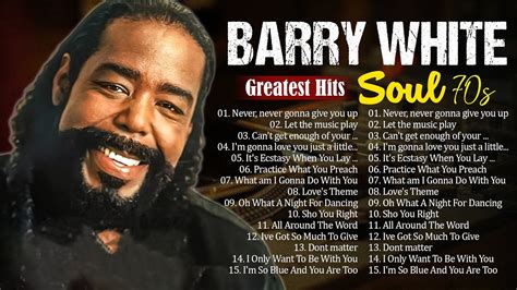 Barry White Greatest Hits Classic Rnbsoul Groove S S Best