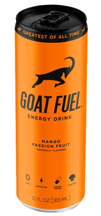 Goat Fuel Mango Passion Energy Drink Shop Diet And Fitness At H E B