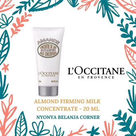 Jual Bpom Loccitane Almond Firming Milk Concentrate L Occitane