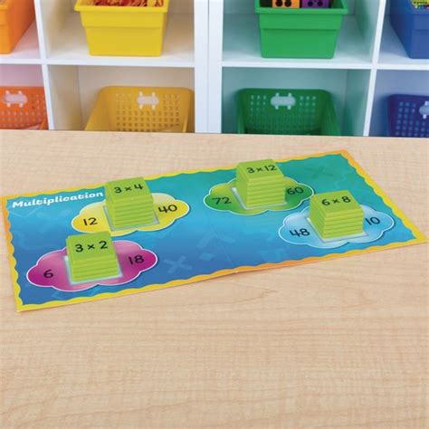 Multiplication And Division Basic Facts Stacking Tiles Game 1 Game