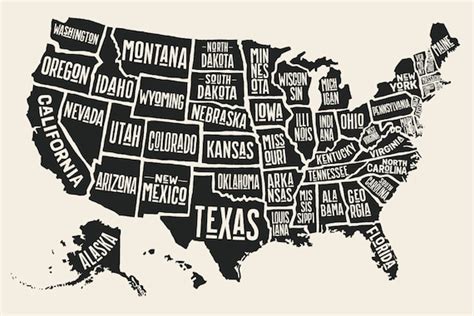 Usa Magnet Travel Map For Rvs And Campers Etsy