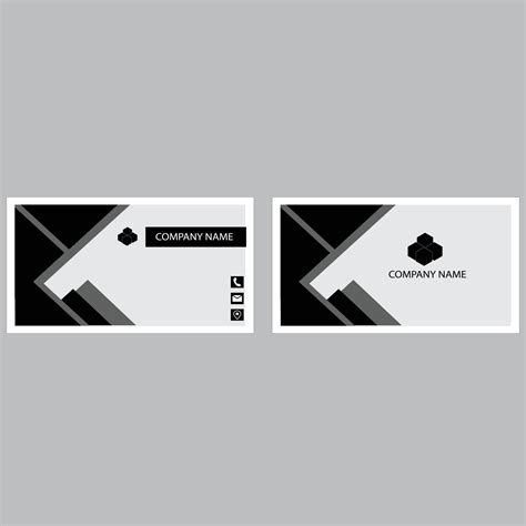 free vector business card templates 17025050 Vector Art at Vecteezy