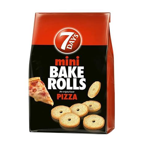 7days Bake Rolls Mini Παξιμαδάκια Πίτσα 150gr ΣΚΛΑΒΕΝΙΤΗΣ