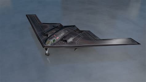 3D model b2 military aircraft bomber - TurboSquid 1365726