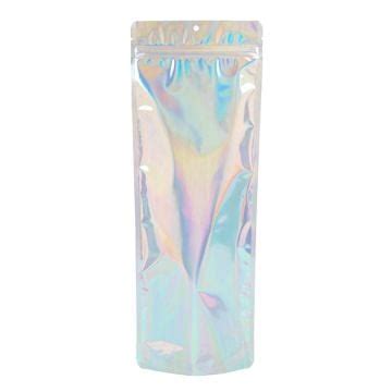 Holographic Backed Stand Up Pouches Pack X X