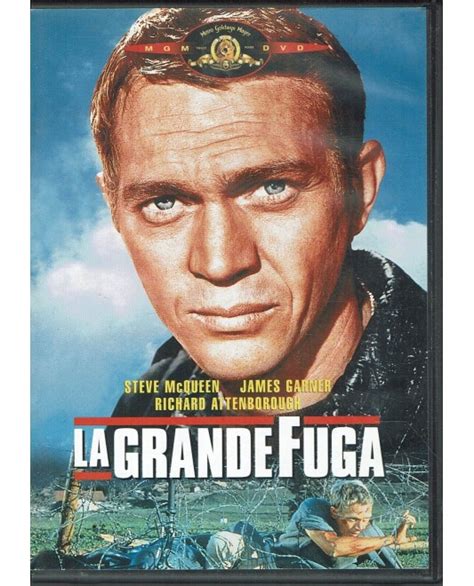 DVD LA GRANDE FUGA MGM Con Steve McQueen ITA USATO B16