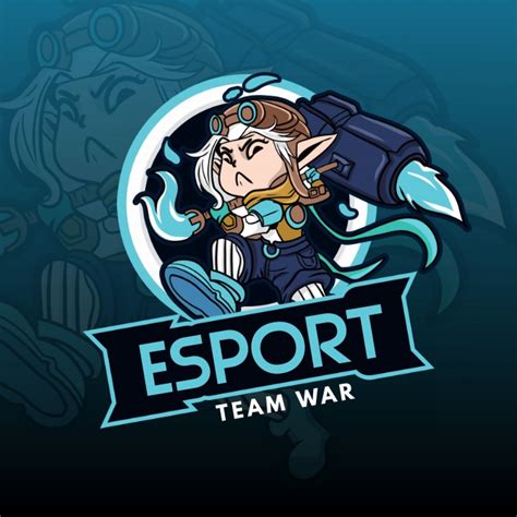 Blue Esports Team Logo Template | PosterMyWall