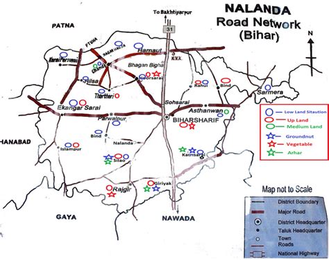 Village Map Of Nalanda District - Arline Nicholle