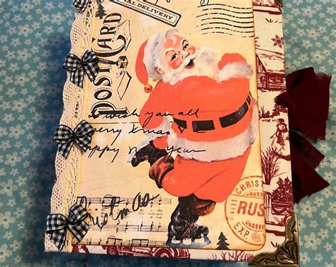 Christmas Junk Journal Etsy