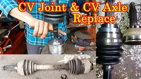 How To Replace Cv Joint Axle Boot Suzuki Mehran VRX YouTube