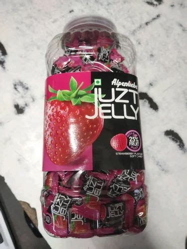 Strawberry Alpenliebe Juzt Jelly Packaging Type Plastic Jar At Rs 205