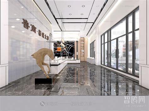 Modern Reception Hall 3d Model Download Model Id245548011 1miba