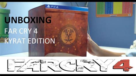 UNBOXING FAR CRY 4 KYRAT EDITION EDICION PLAYSTATION 4 ESPAÑOL YouTube