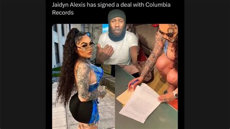 Jaidyn Alexis Has Signed A Deal With Columbia Records Youtube