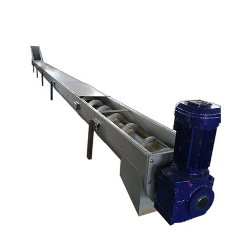 Inch Stainless Steel Flexible Screw Conveyor Capacity Kg