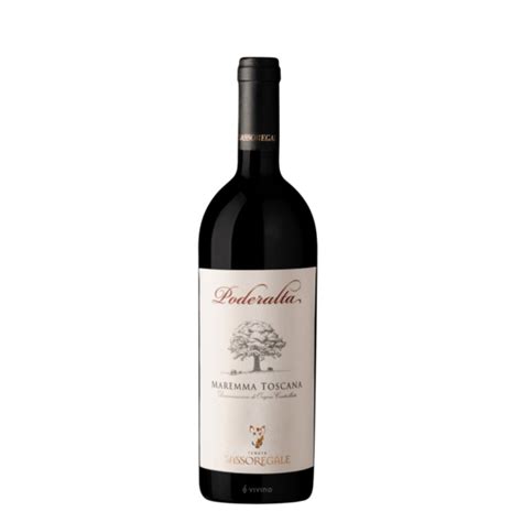 Sassoregale Poderalta Maremma Toscana Doc Cl High Spirits