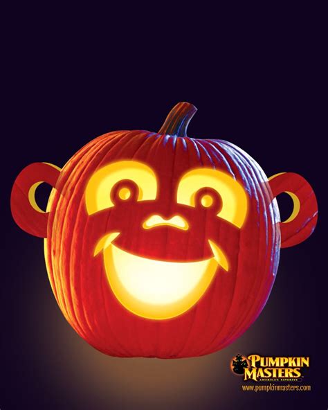 Going Ape Pumpkin Carving Pattern