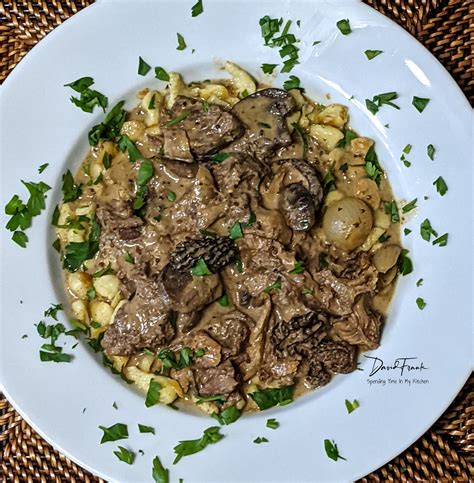 Beef Stroganoff And Spaetzlea Great Combination Spending Time In