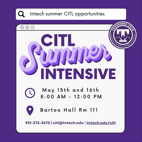 CITL Summer Intensive 2023 | Tech Times