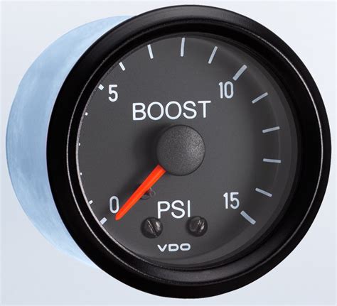 Vdo Cockpit Psi Mechanical Boost Gauge Vdo