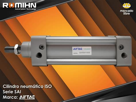 Cilindro Neumático Doble Efecto 50x100mm Airtac Mercado Libre