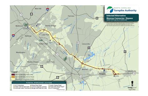 Monroe Bypass Map Mitch Eudy And Mcgee Huntley Builders