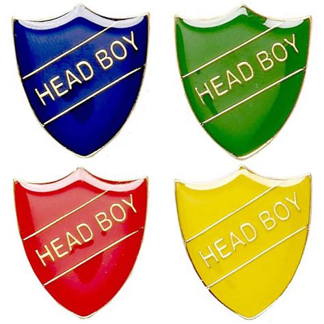 Head Boy School Shield Badges North East Trophies