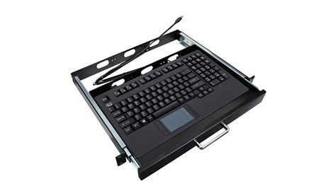 Adesso Touchpad Keyboard with Rackmount - AKB-425UB-MRP - Keyboards ...