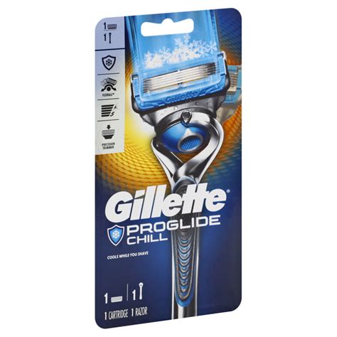 Gillette Fusion Proshield Chill Mens Razor With Flexball Handle Hy