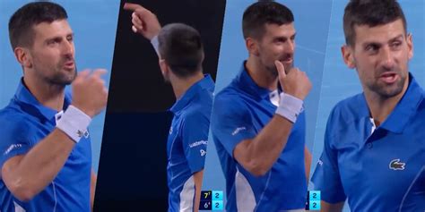 Djokovic sbotta e reagisce così contro un tifoso che l ha provocato