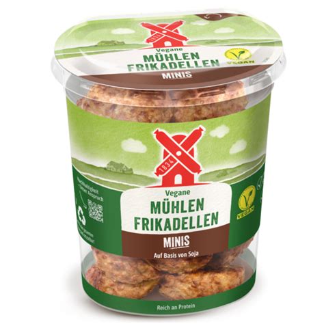 Vegane Mühlen Frikadellen Minis Rügenwalder Mühle