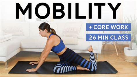 Mobility Flow Gentle Core Work 26 Mins YouTube