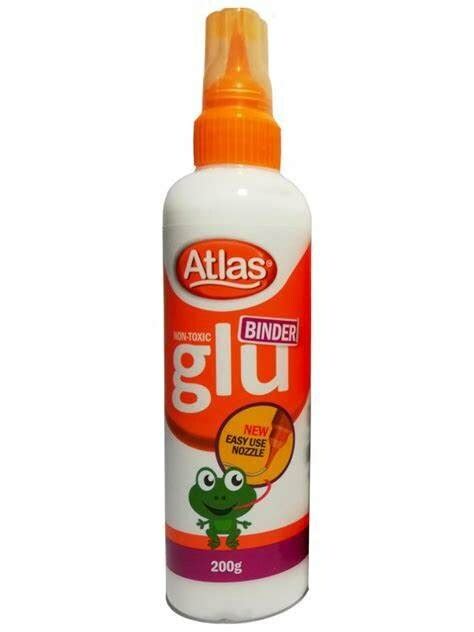 Atlas Glue Binder Bottle 200g - පොත් පැංචා [Poth Pancha]