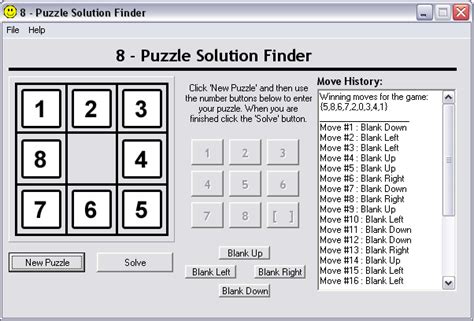 8 Puzzle Problem Solver Software Free Download