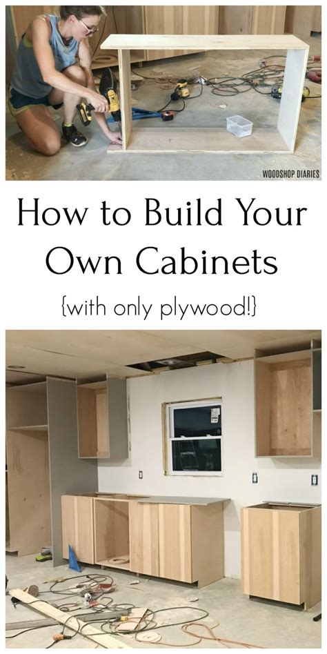 Building Kitchen Cabinets With Plywood