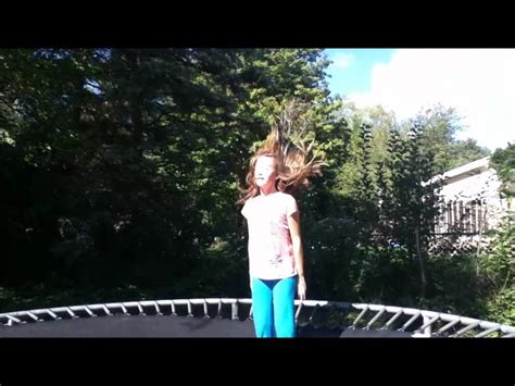 How To Do A Front Flip On The Trampoline Youtube