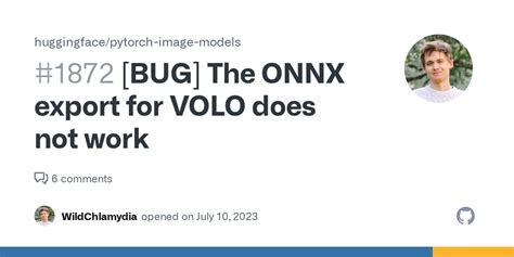 Bug The Onnx Export For Volo Does Not Work Issue