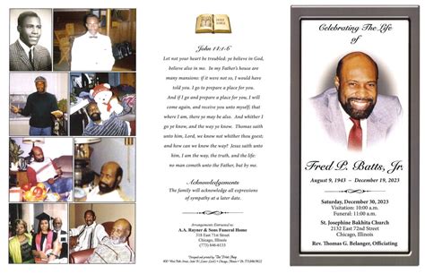 Fred P Batts Jr Obituary AA Rayner And Sons Funeral Homes