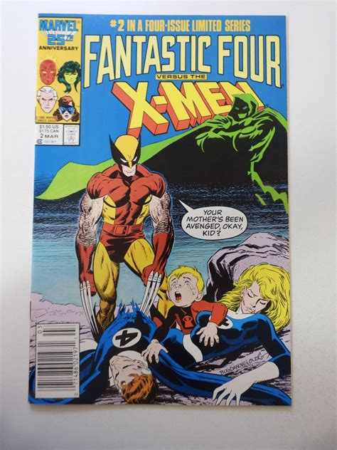 Fantastic Four Vs X Men 2 1987 VF NM Condition Comic Books