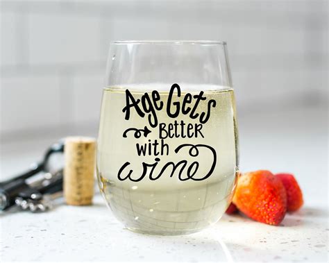 SVG File Bundle Funny Wine Glass Sayings, Wine Glass Quotes SVG Cut ...