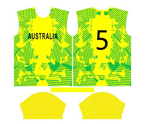 Premium Vector | Australia cricket team sports kid design or australia ...