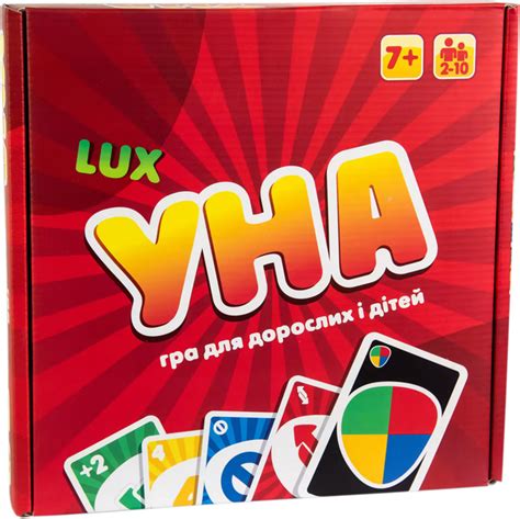 Настольная карточная игра Strateg УНА Lux на украинском языке ...