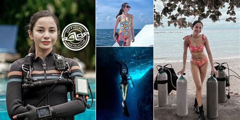 Now Becoming A Diving Instructor Peek At Hot Photos Of Kirana Larasati