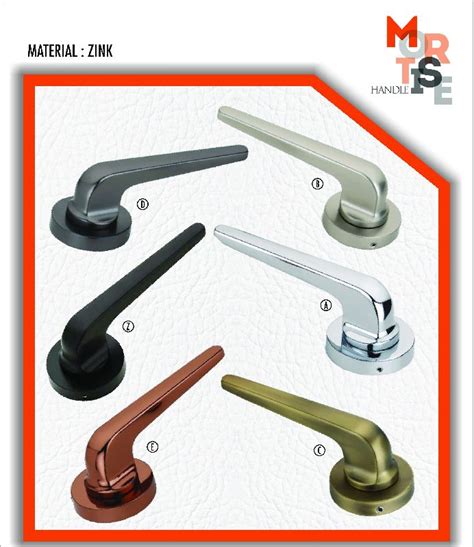 M 1018 Zink Rose Mortise Door Handles Feature Durable Fine Finished Perfect Strength Rust