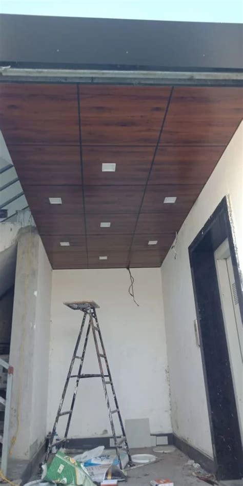 Brown PVC Ceiling Sheet Thickness 6 Mm At Rs 130 Sq Ft In Rajkot ID